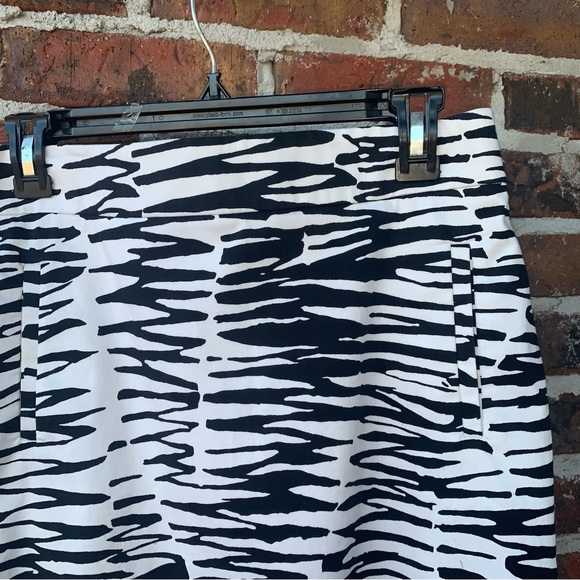 Trina Turk with Banana Republic Zebra Design Pencil Skirt - Picture 3 of 8